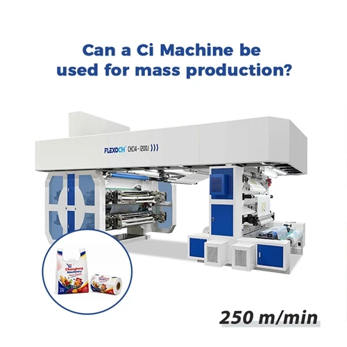 È possibile utilizzare una macchina CI per la produzione di massa?