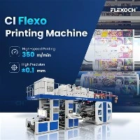 Una macchina da stampa flessografica su pellicola può stampare su pellicole a...